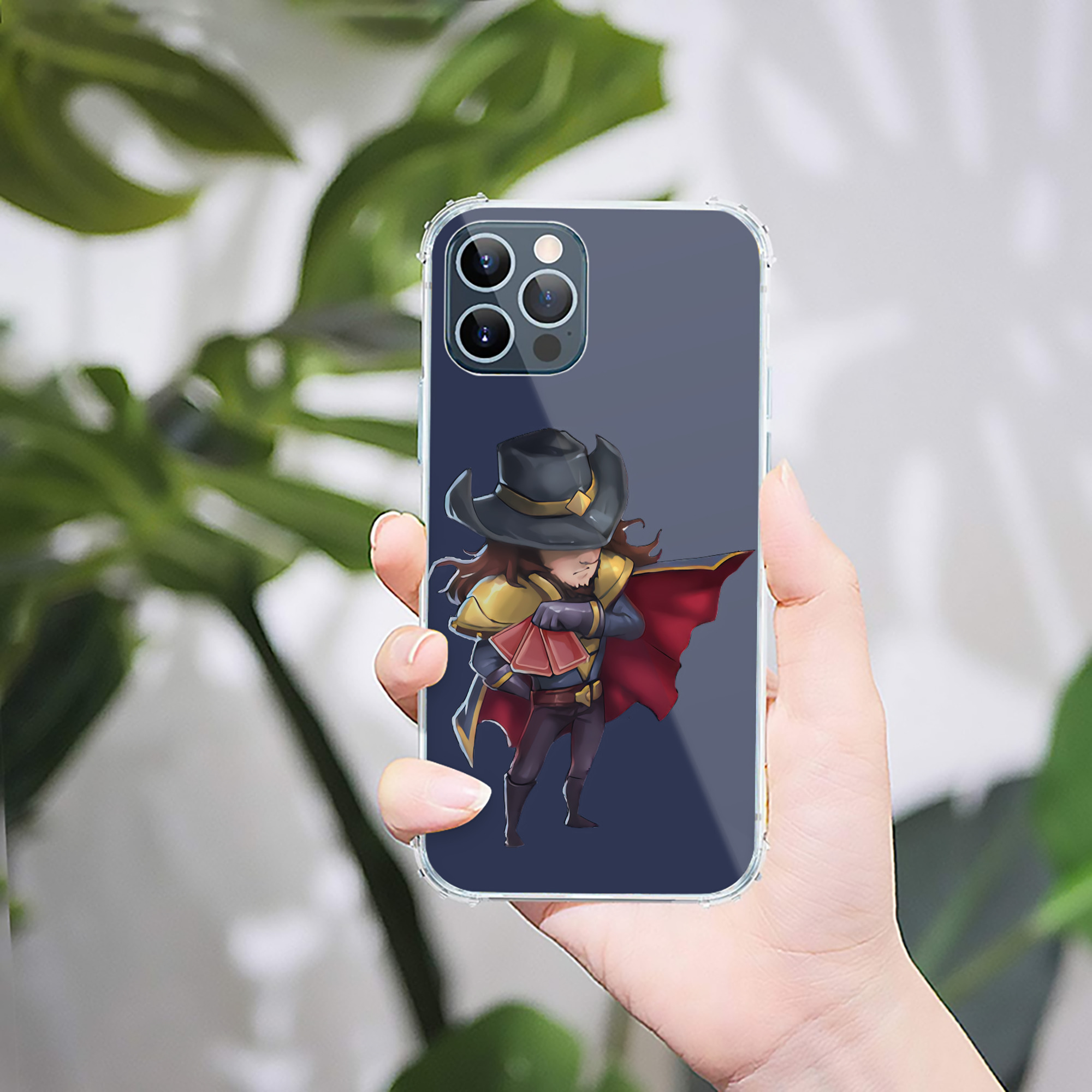 （画像用） リーグ・オブ・レジェンド League of Legends LOL 【iPhone 12シリーズ対応】透明スマホケース（クリアソフトケース）